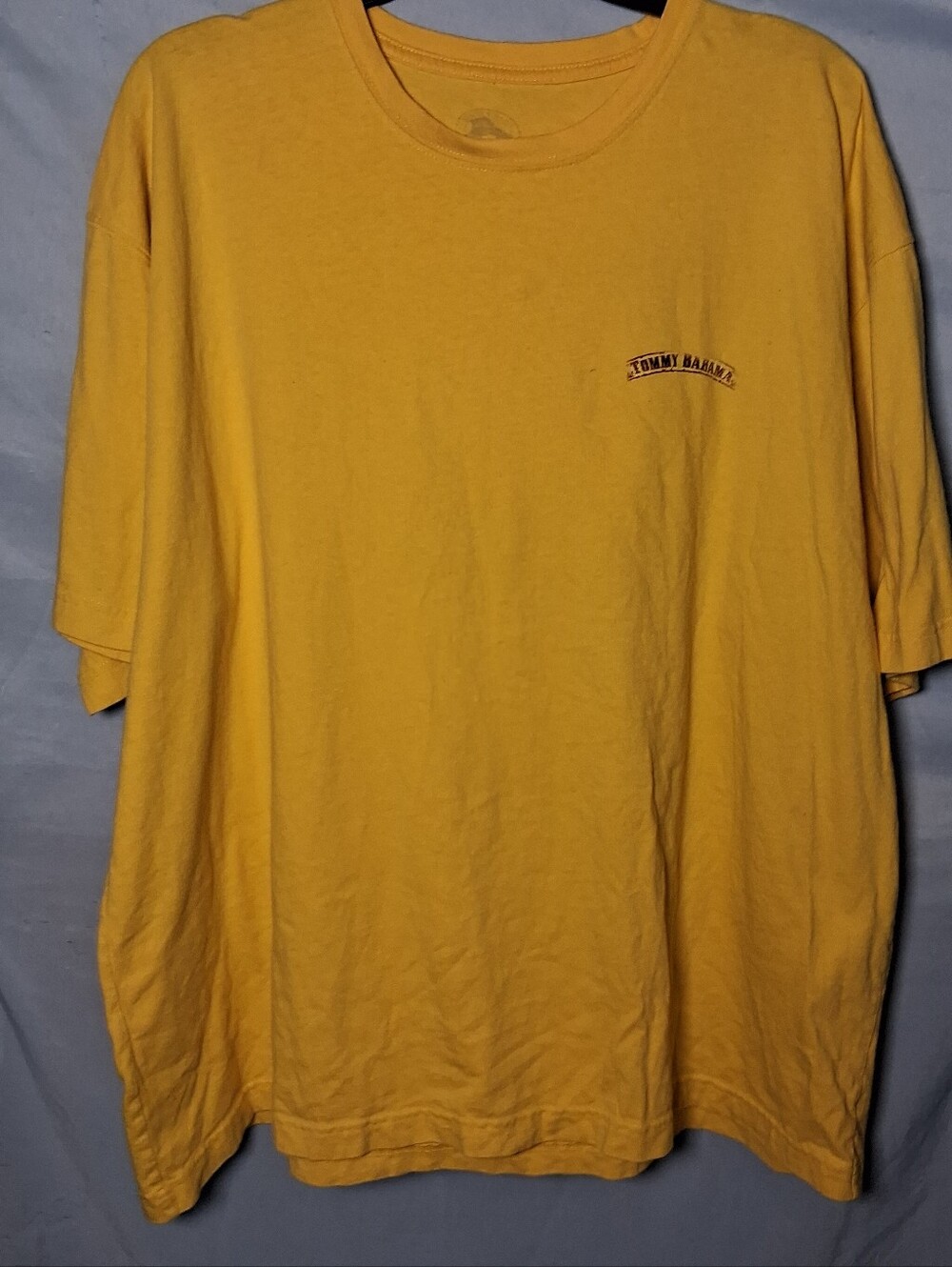 Tommy Bahama Classic short-sleeve crew neck graphic tee.